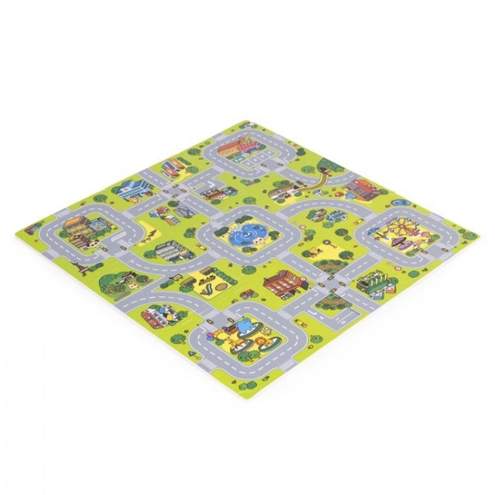 Salteluta de joaca pentru copii 90.5 x 90.5 x 1 cm - Orasel [3]
