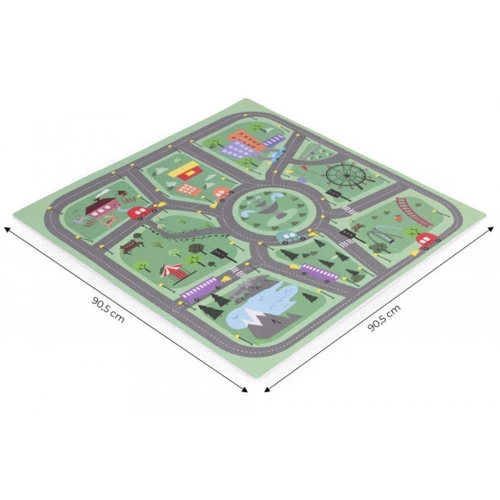 Salteluta de joaca pentru copii 90.5 x 90.5 x 1 cm - Orasel [8]