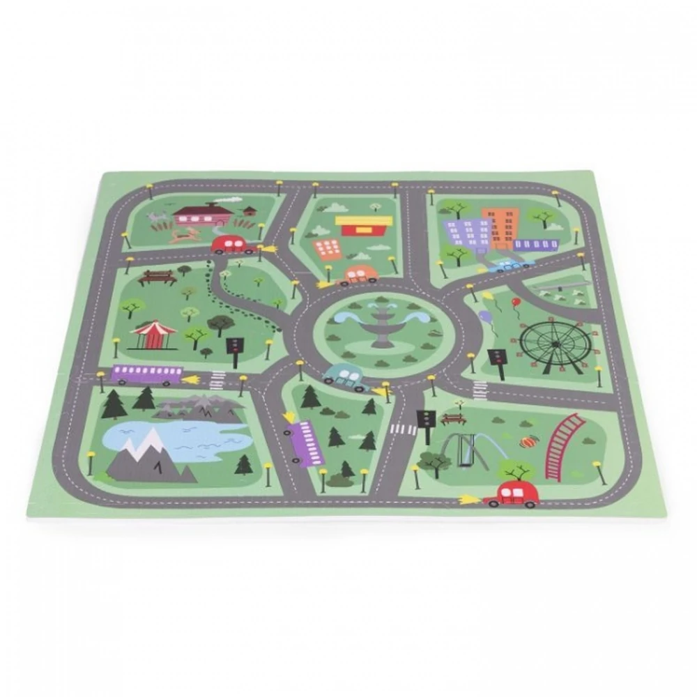 Salteluta de joaca pentru copii 90.5 x 90.5 x 1 cm - Orasel [6]