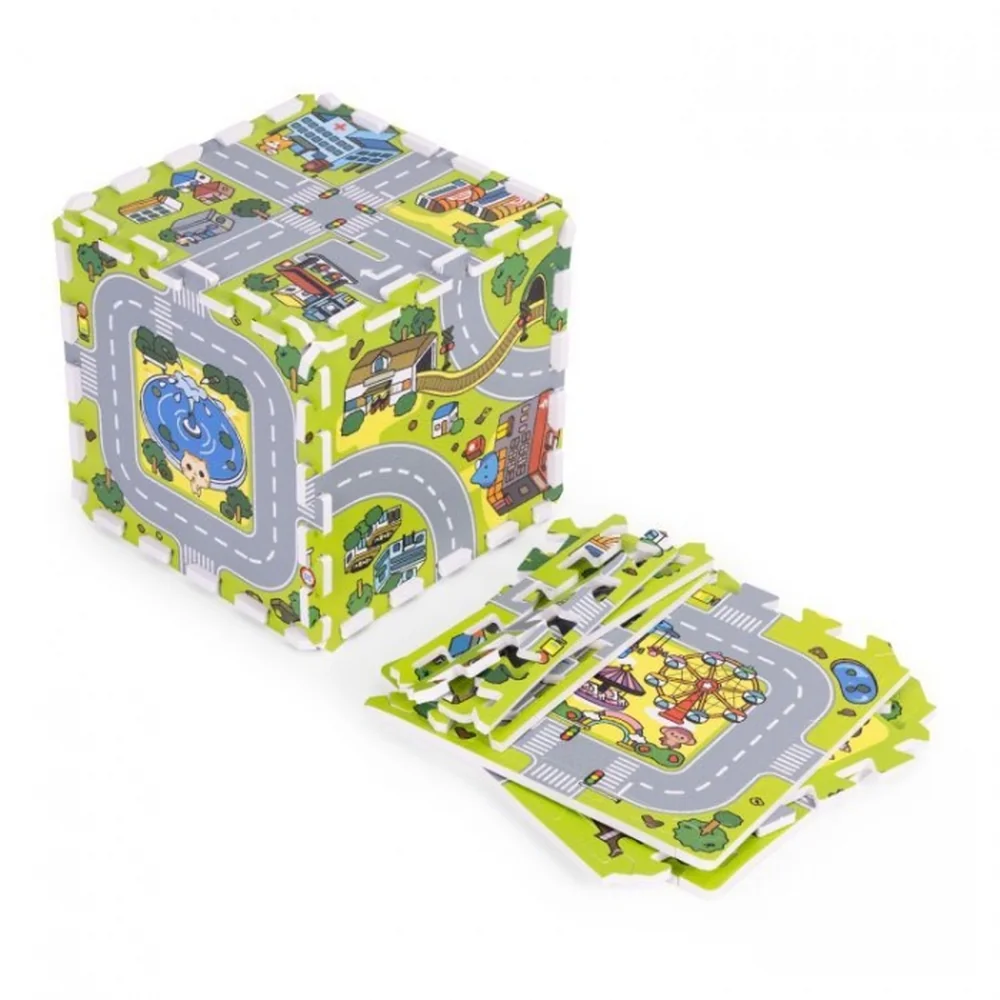 Salteluta de joaca pentru copii 90.5 x 90.5 x 1 cm - Orasel [4]