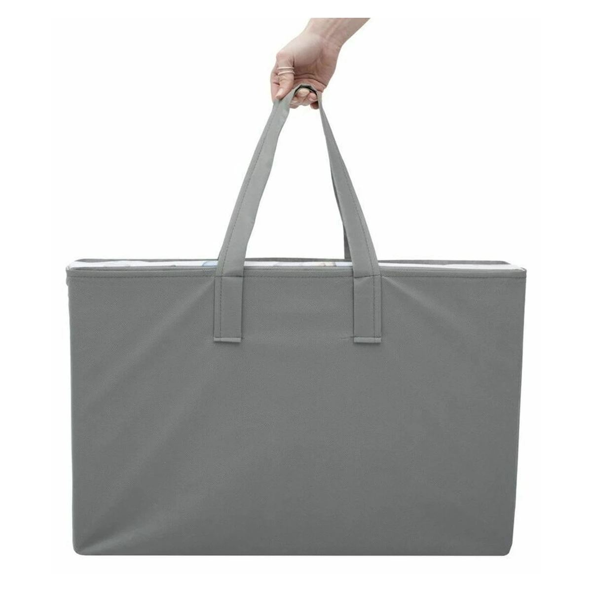 Salteluta pliabila, New Baby, pentru patut, din spuma, 120x60x5 cm, Koala Pink [3]