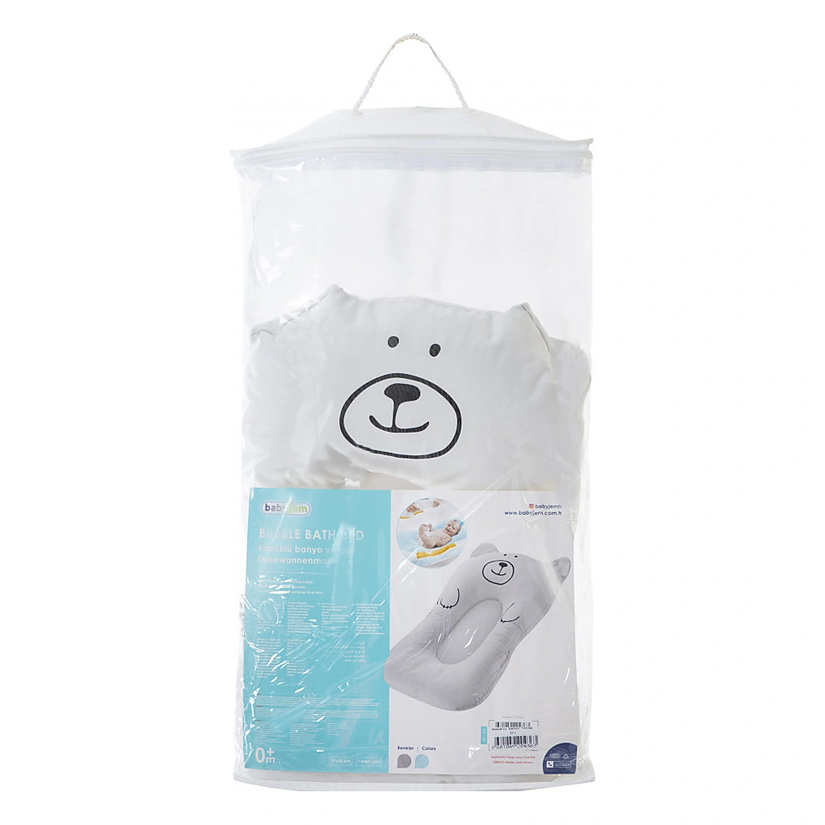 Salteluta suport pentru baita BabyJem, Gri 0 luni + [6]