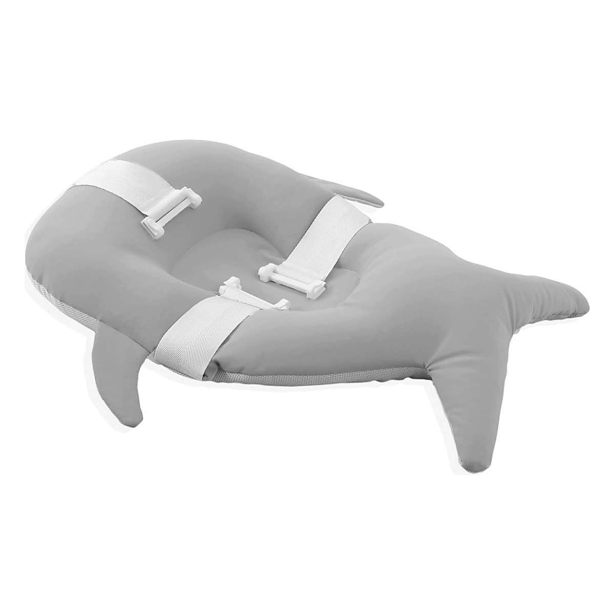 Salteluta suport pentru baita Balena, BabyJem, 35x50 cm, Gri 0 luni + [2]