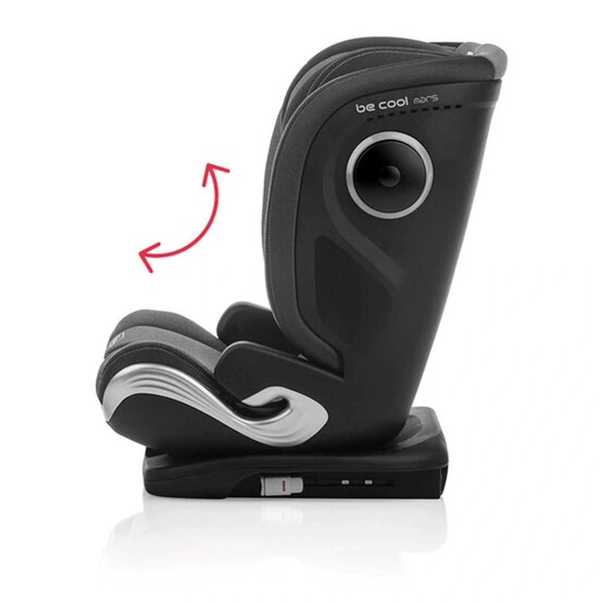 Scaun auto, Be Cool, Mars I-Size, 100-150 cm, 4-12 ani, isofix, Dark [7]