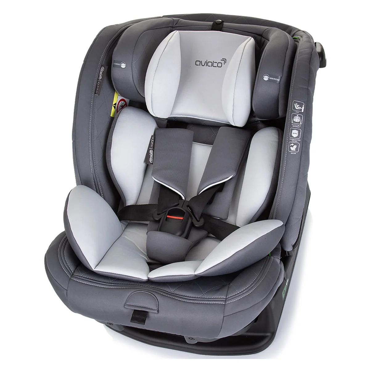 Scaun auto Chipolino Aviato I-Size 40-150 cm, Ash grey [6]