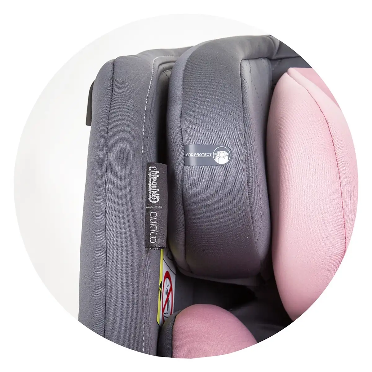 Scaun auto Chipolino Aviato I-Size 40-150 cm flamingo [7]