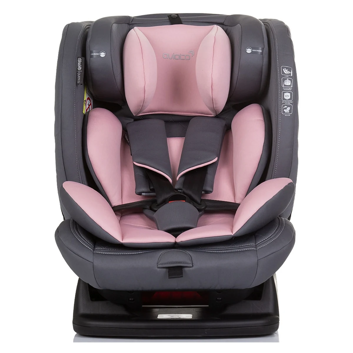 Scaun auto Chipolino Aviato I-Size 40-150 cm flamingo [2]