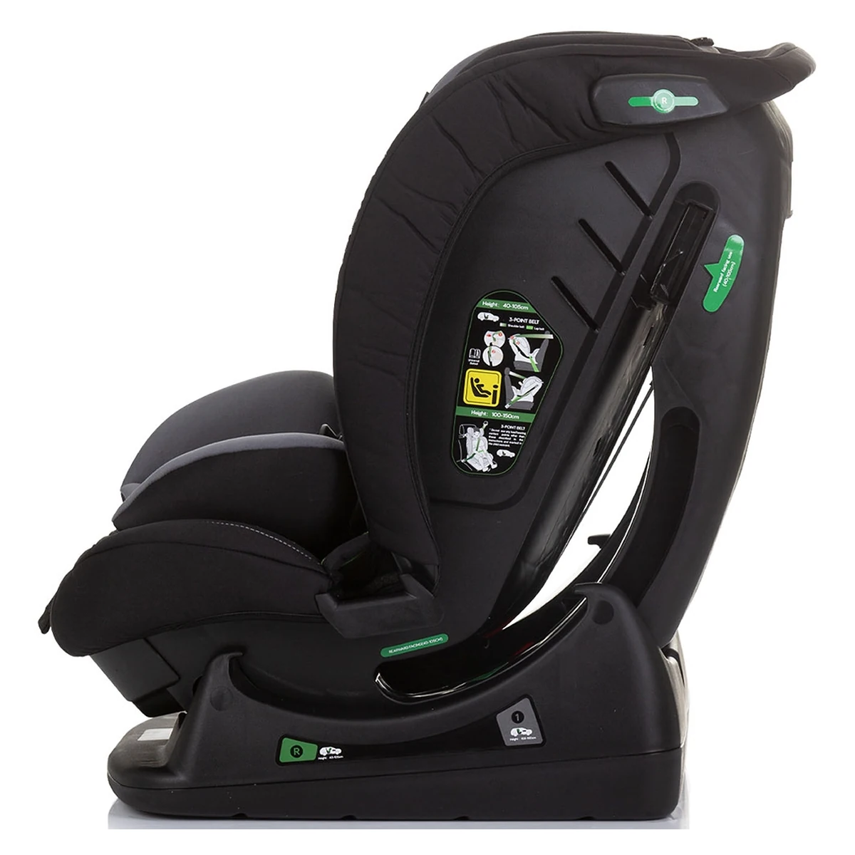 Scaun auto Chipolino Aviato I-Size 40-150 cm, Granite [4]