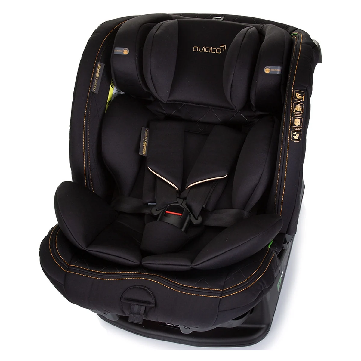 Scaun auto Chipolino Aviato I-Size 40-150 cm, Obsidian [6]