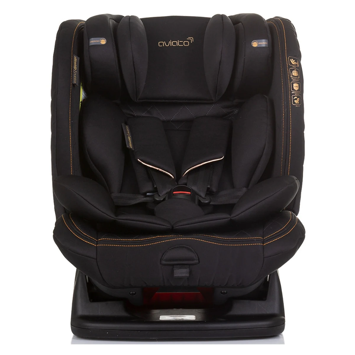 Scaun auto Chipolino Aviato I-Size 40-150 cm, Obsidian [2]