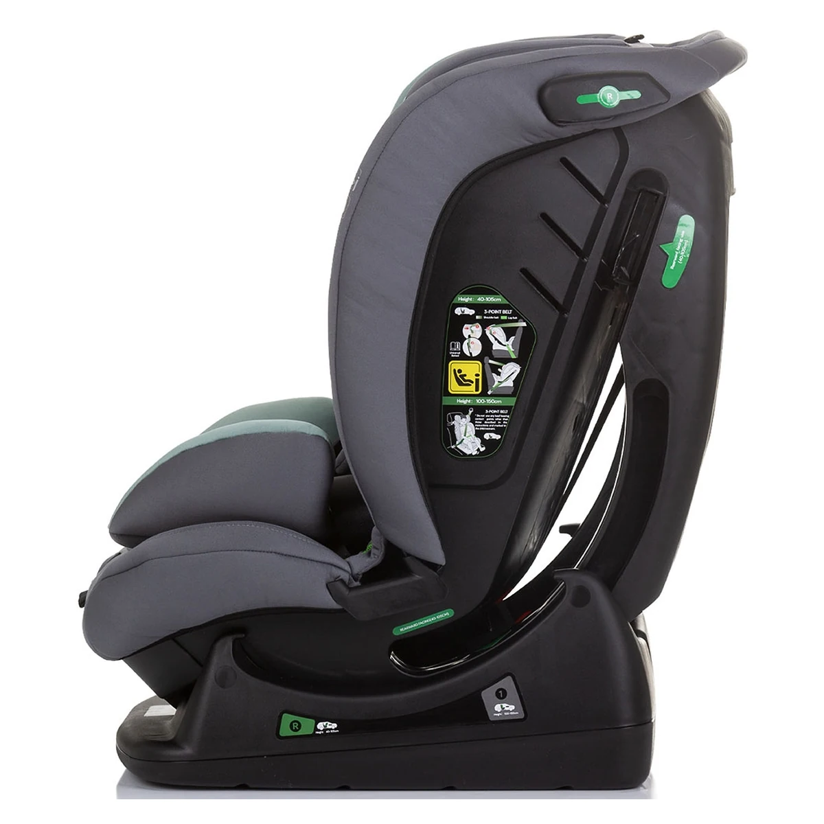 Scaun auto Chipolino Aviato Pastel Green 40–150 cm i-Size [4]