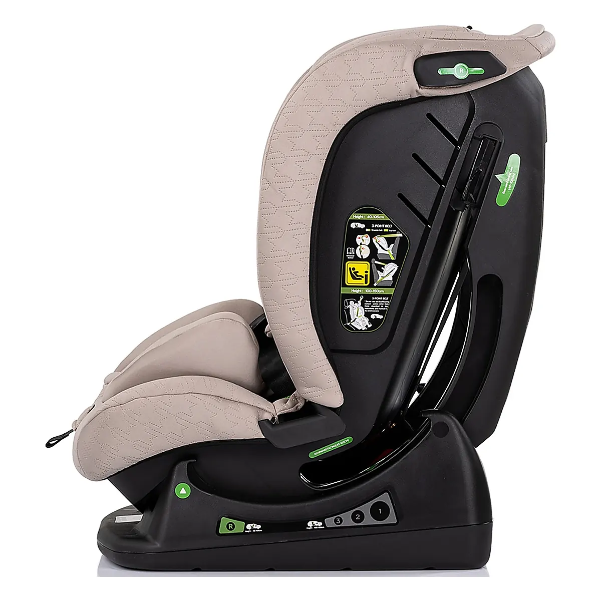 Scaun auto Chipolino Aviato I-Size 40-150 cm, Tiramisu 12 ani [4]