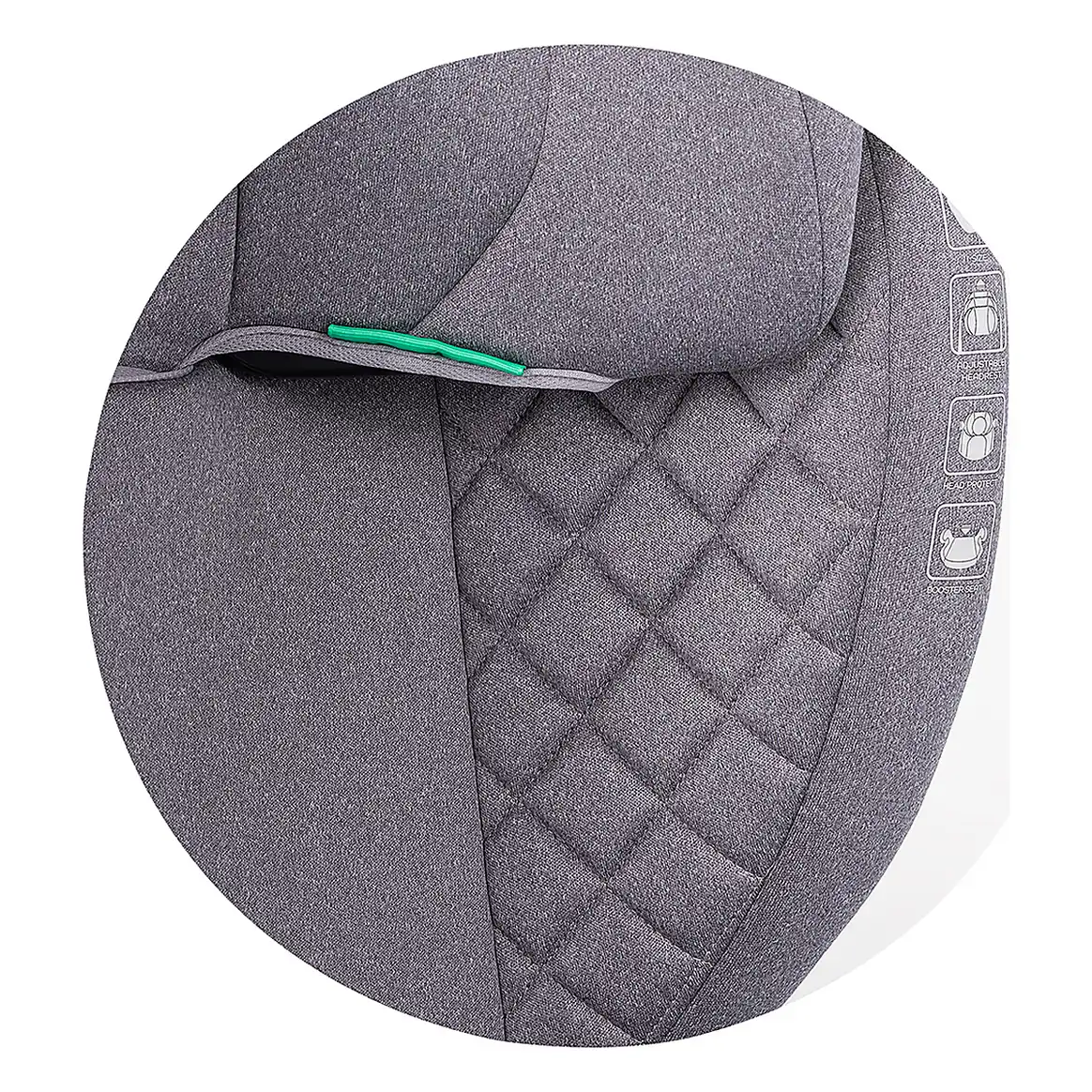 Scaun auto Chipolino Cyber I-Size 100-150 cm, Platinum 12 ani [9]