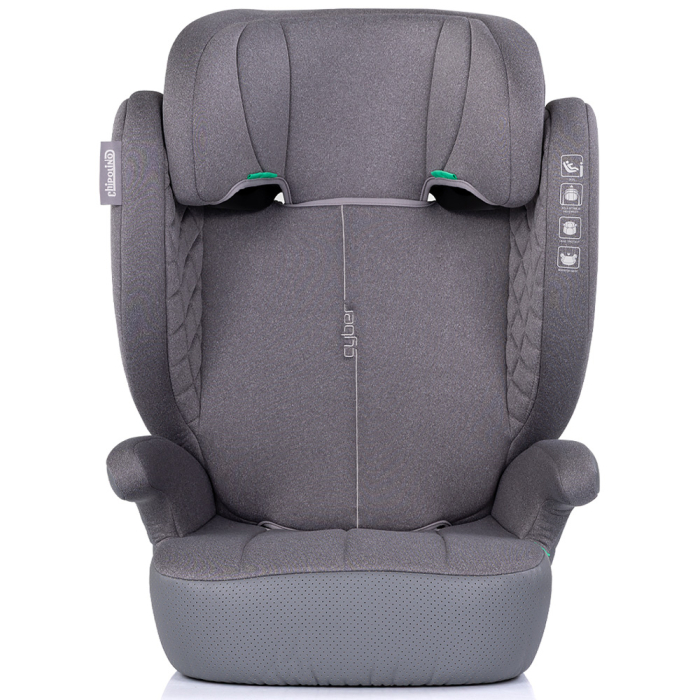 Scaun auto Chipolino Cyber I-Size 100-150 cm, Platinum [2]