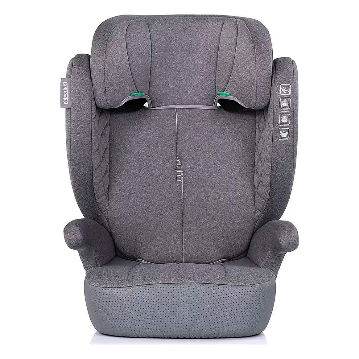 Scaun auto Chipolino Cyber I-Size 100-150 cm, Platinum 12 ani [2]