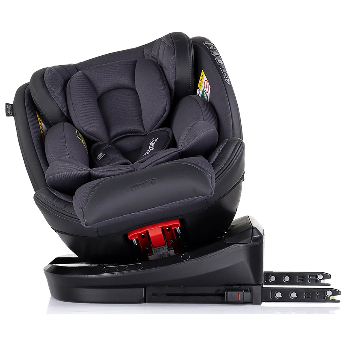 Scaun auto Chipolino Hypnotic I-Size 40-150 cm cu sistem Isofix si sezut rotativ anthracite 12 ani [6]