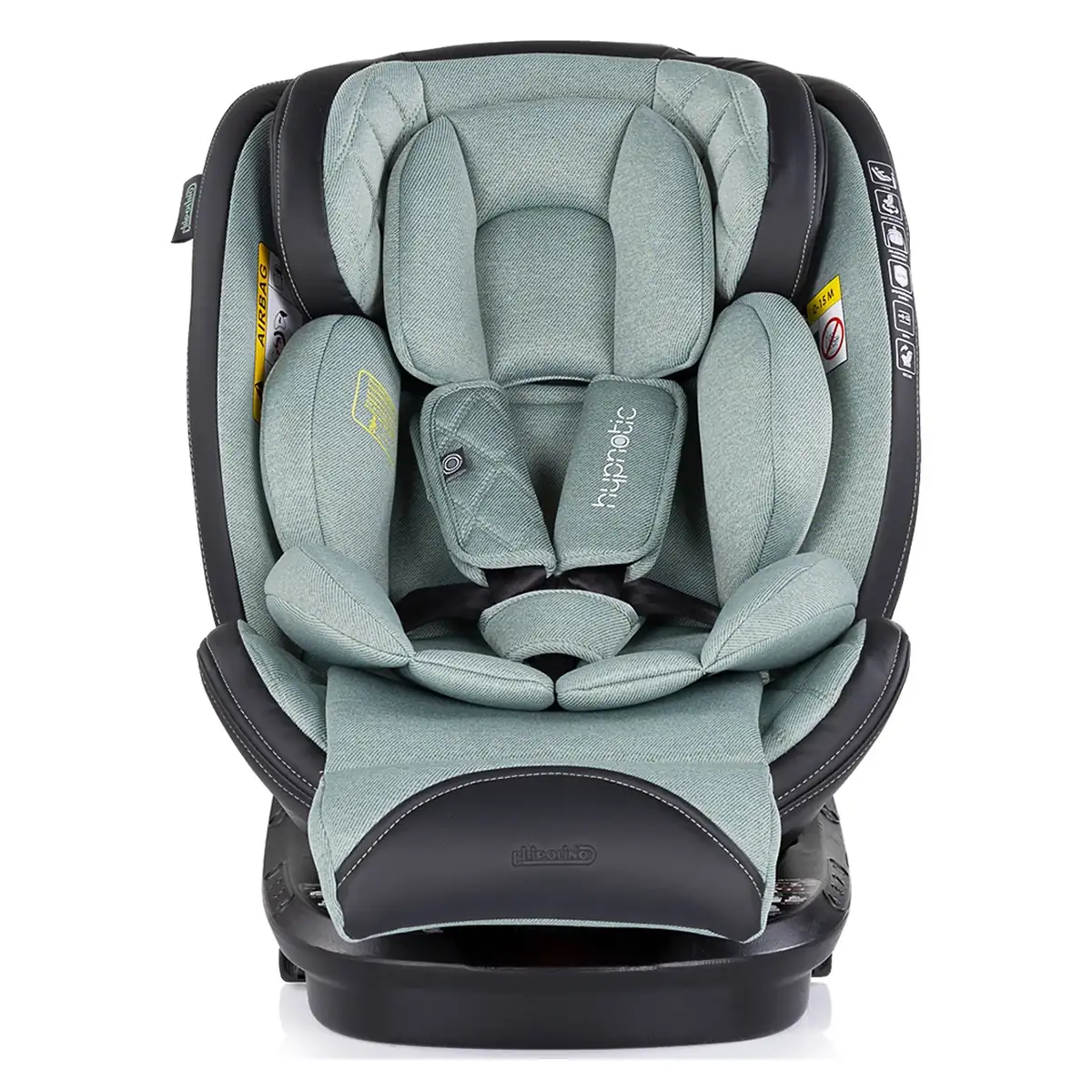 Scaun auto Chipolino Hypnotic I-Size 40-150 cm cu sistem Isofix si sezut rotativ basil [2]