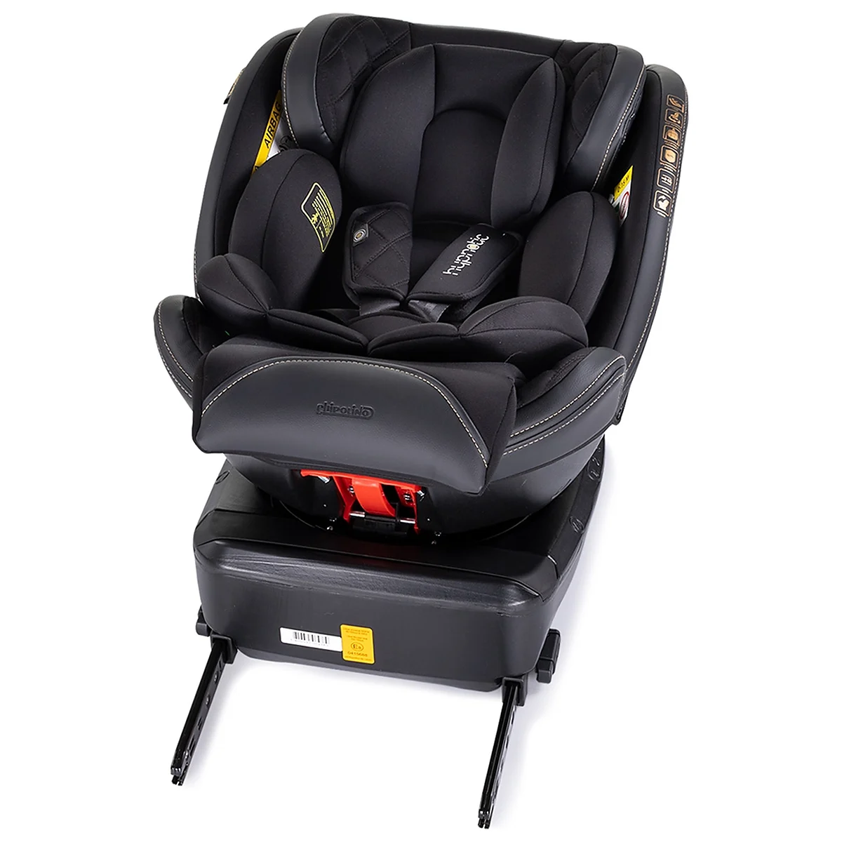 Scaun auto Chipolino Hypnotic I-Size 40-150 cm cu sistem Isofix si sezut rotativ blackberry 12 ani [10]