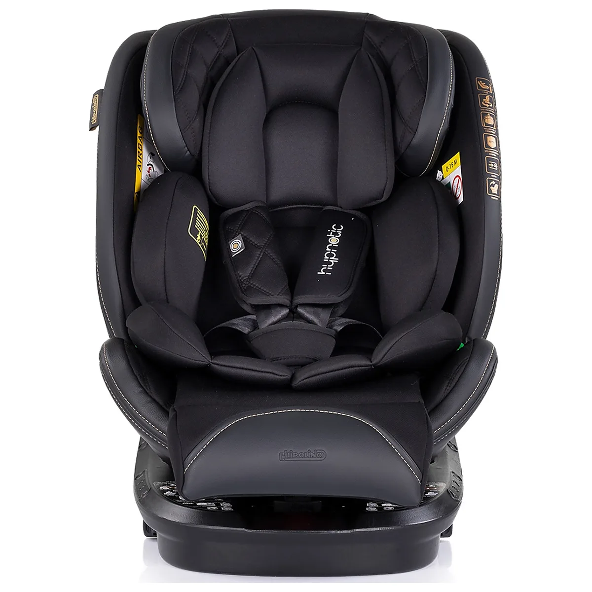 Scaun auto Chipolino Hypnotic I-Size 40-150 cm cu sistem Isofix si sezut rotativ blackberry 12 ani [2]