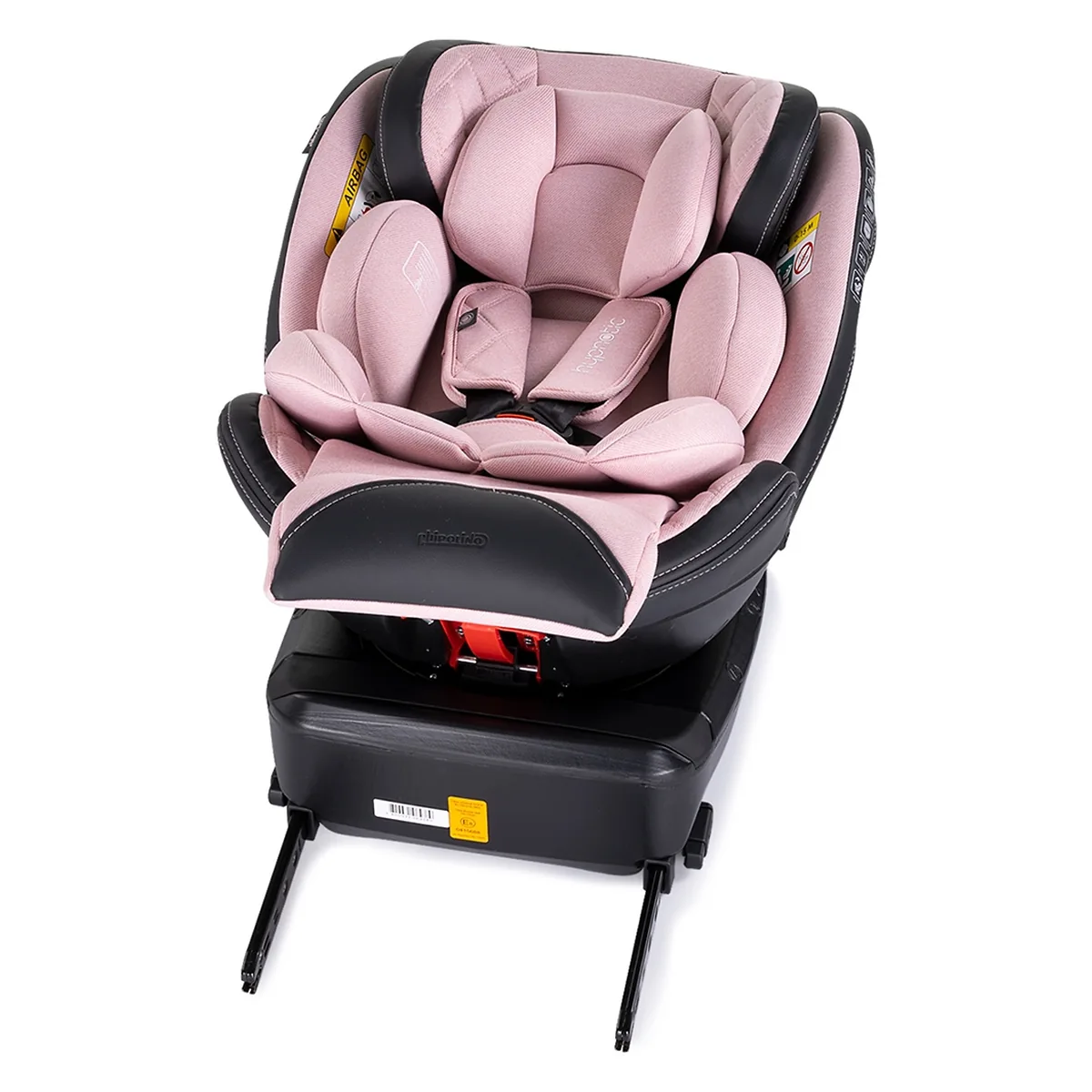 Scaun auto Chipolino Hypnotic I-Size 40-150 cm cu sistem Isofix si sezut rotativ pink marshmallow [10]