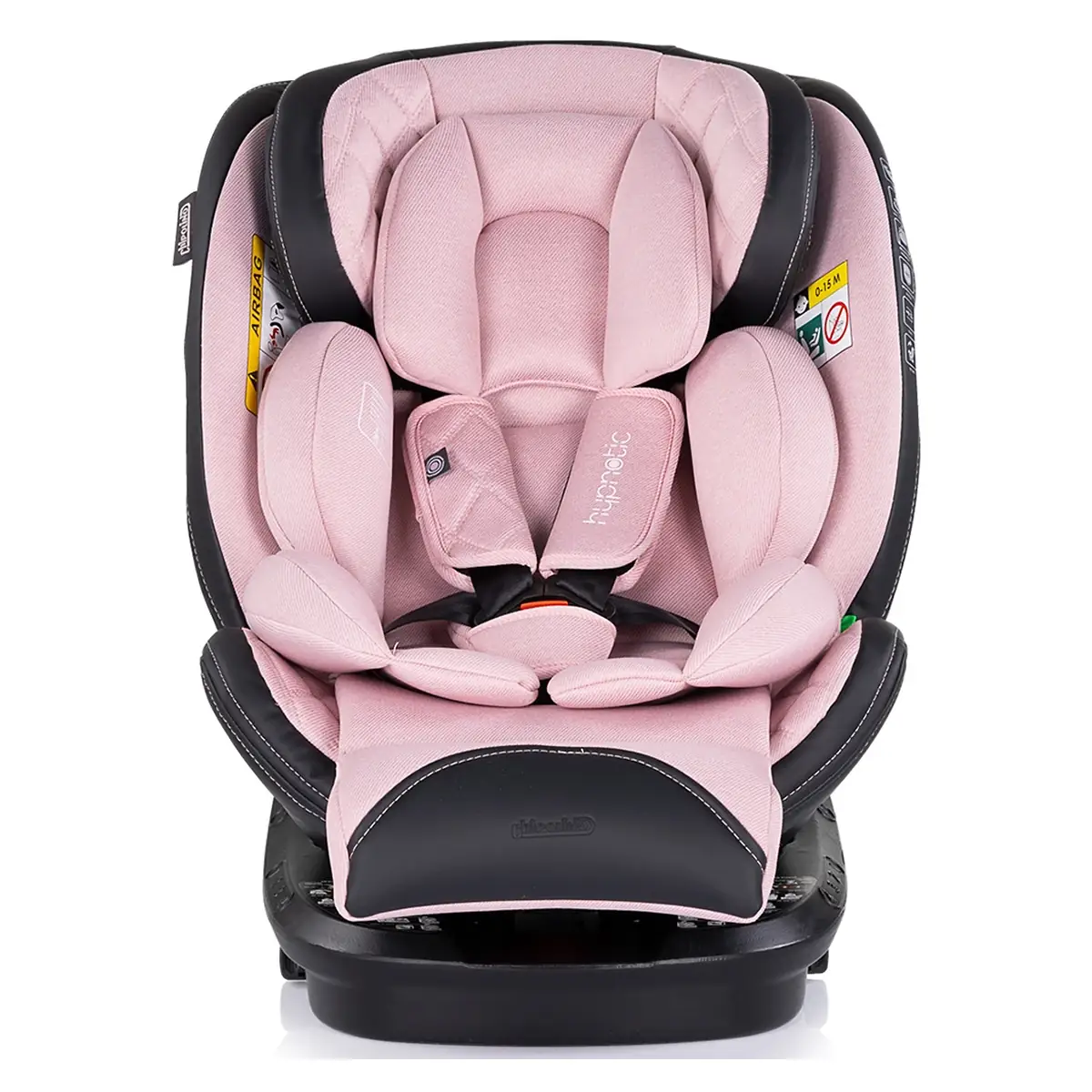 Scaun auto Chipolino Hypnotic I-Size 40-150 cm cu sistem Isofix si sezut rotativ pink marshmallow [2]