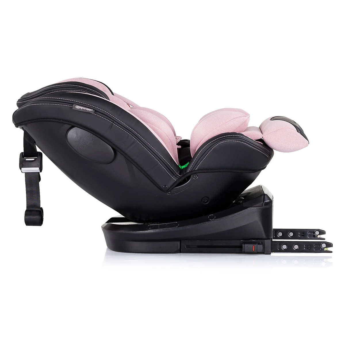 Scaun auto Chipolino Hypnotic I-Size 40-150 cm cu sistem Isofix si sezut rotativ pink marshmallow [8]