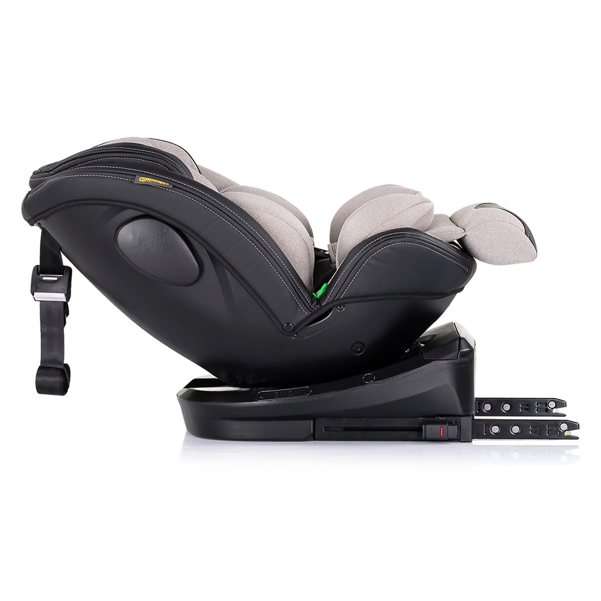 Scaun auto Chipolino Hypnotic I-Size 40-150 cm cu sistem Isofix si sezut rotativ tiramisu [8]