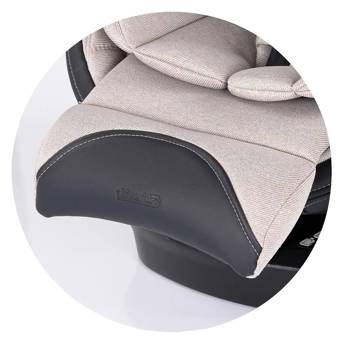 Scaun auto Chipolino Hypnotic I-Size 40-150 cm cu sistem Isofix si sezut rotativ tiramisu [12]