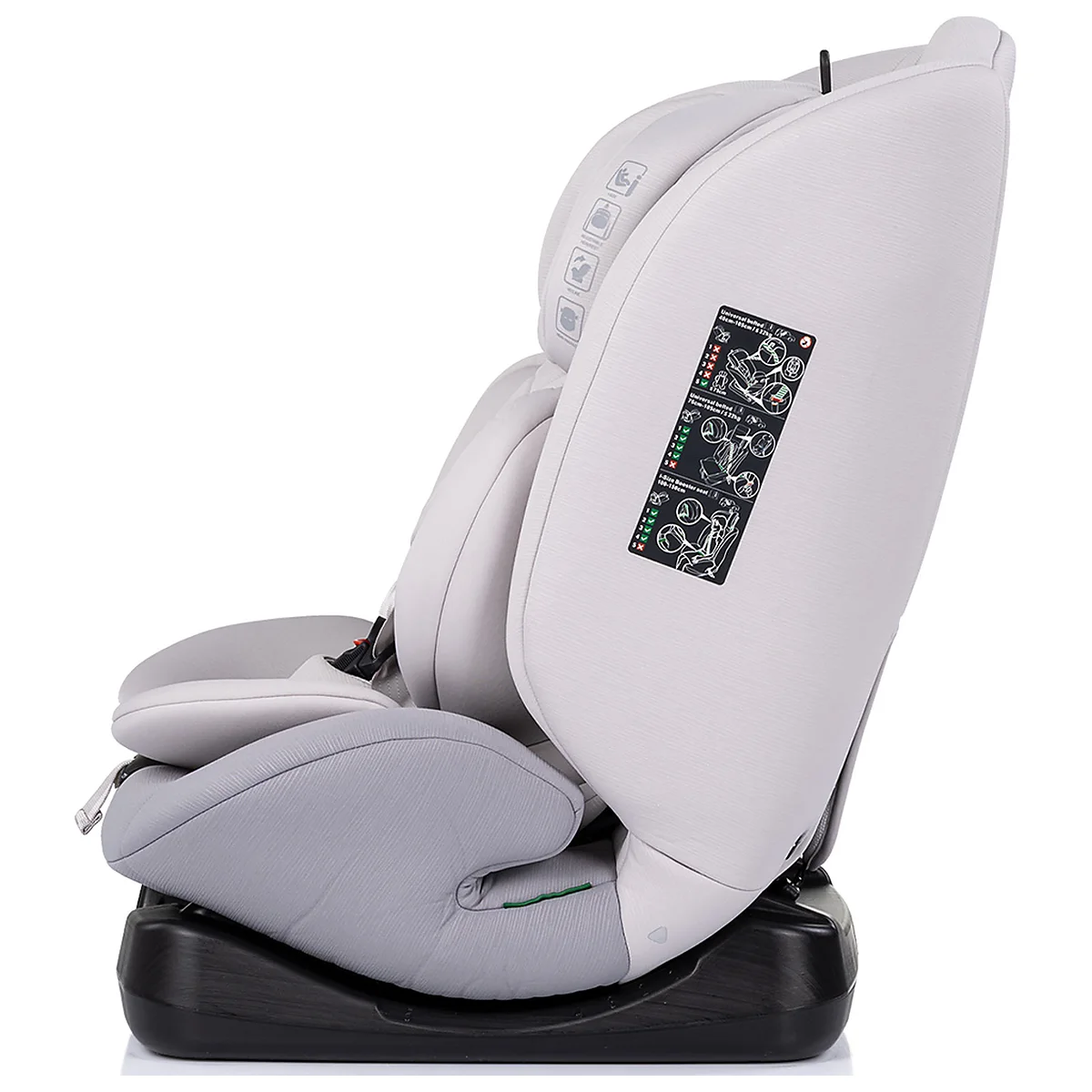 Scaun auto Chipolino Mondial I-Size 40-150 cm, Platinum 12 ani [4]