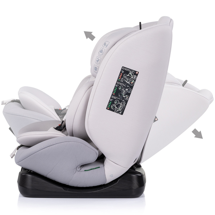 Scaun auto Chipolino Mondial I-Size 40-150 cm, Platinum 12 ani [5]