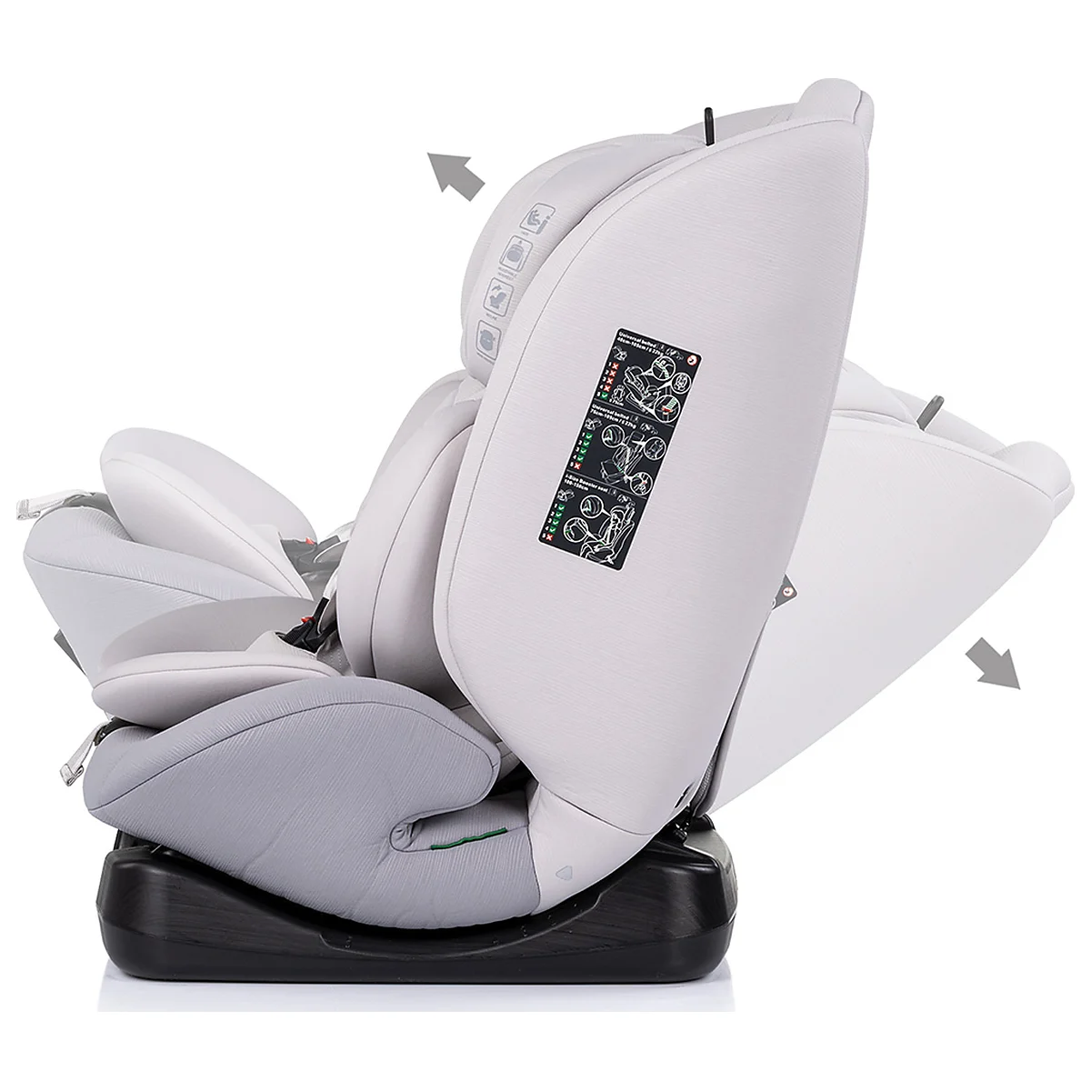 Scaun auto Chipolino Mondial I-Size 40-150 cm, Platinum 12 ani [5]