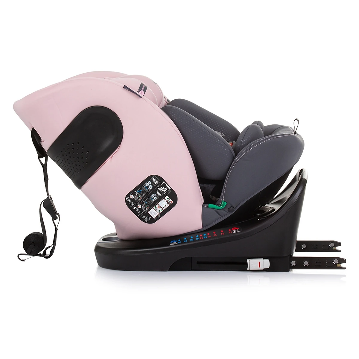 Scaun auto Chipolino Motion I-Size 40-150 cm flamingo cu sistem Isofix [9]