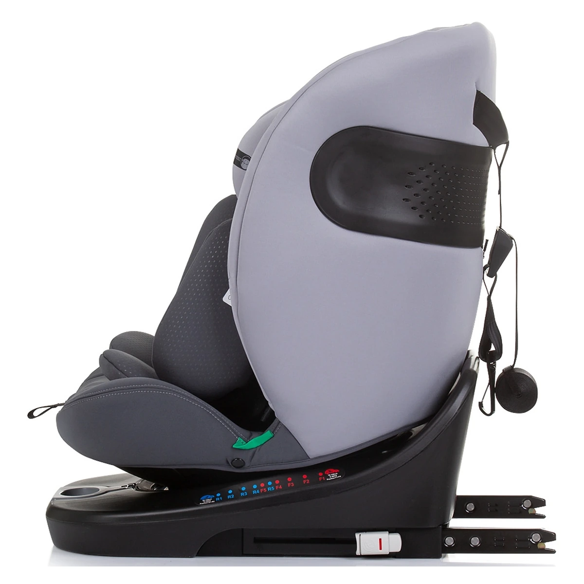 Scaun auto Chipolino Motion I-Size 40-150 cm granite cu sistem Isofix [4]