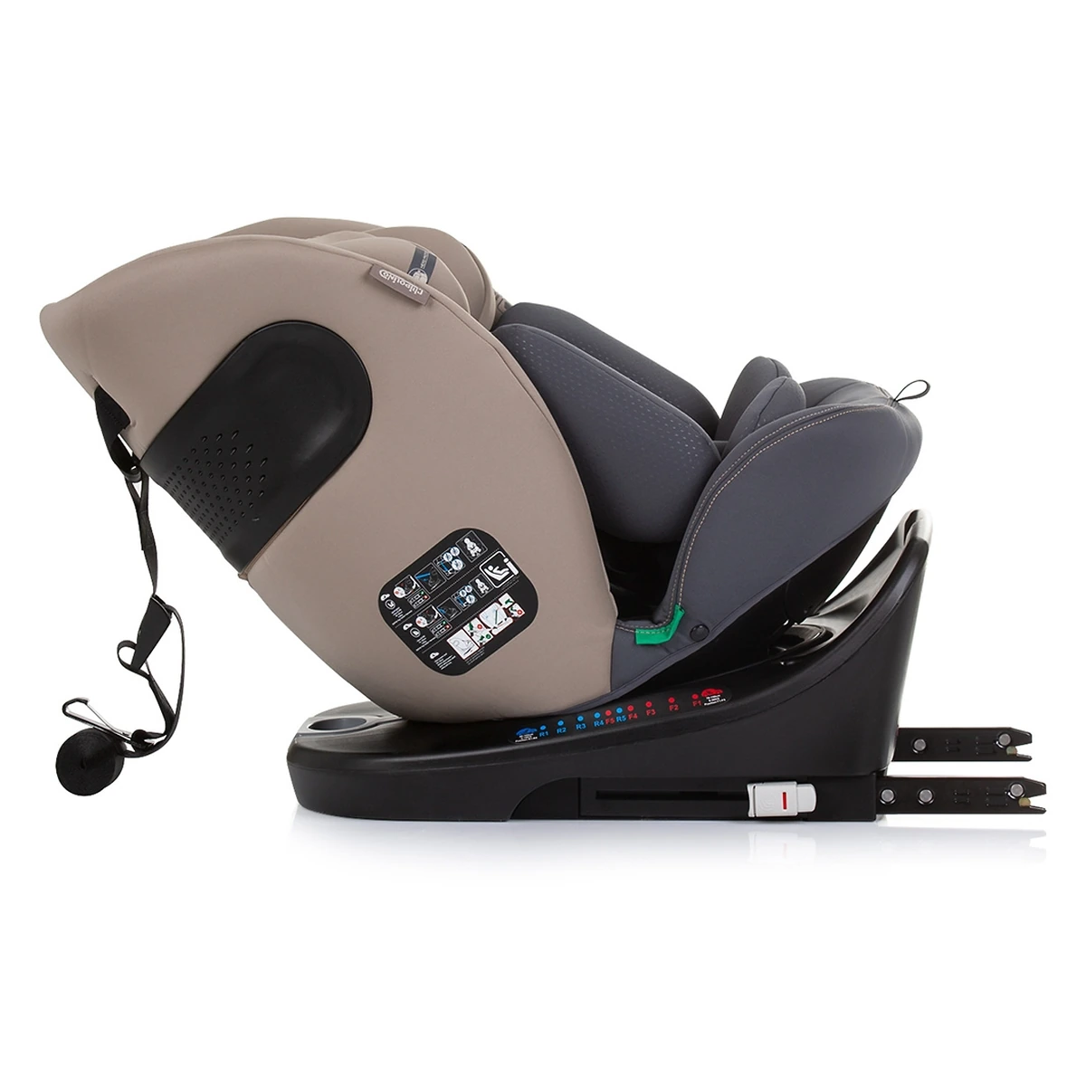 Scaun auto Chipolino Motion I-Size 40-150 cm macadamia cu sistem Isofix [9]