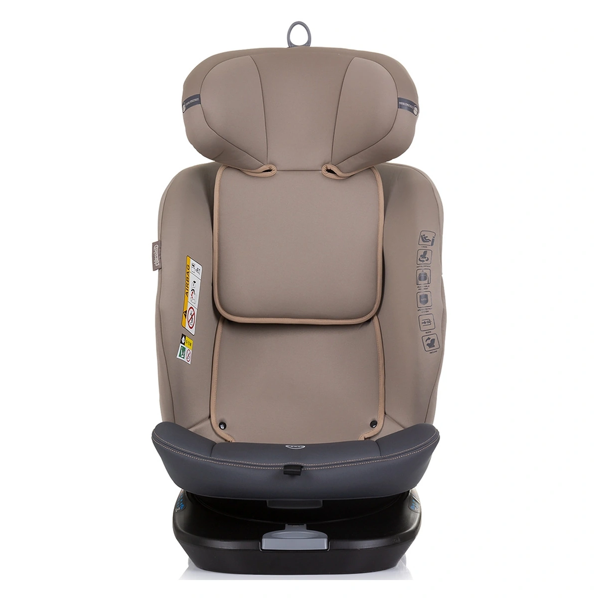 Scaun auto Chipolino Motion I-Size 40-150 cm macadamia cu sistem Isofix [3]