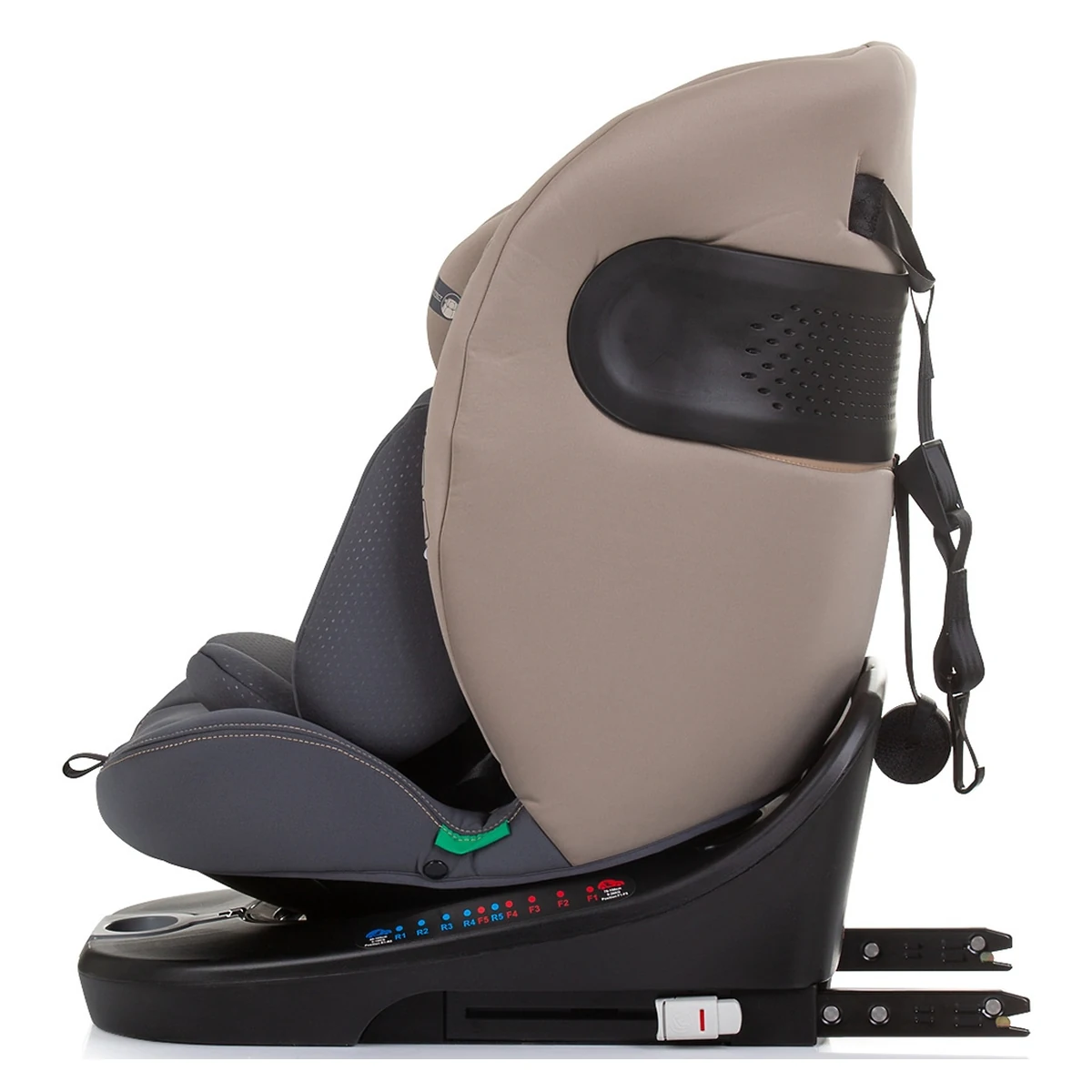 Scaun auto Chipolino Motion I-Size 40-150 cm macadamia cu sistem Isofix [4]
