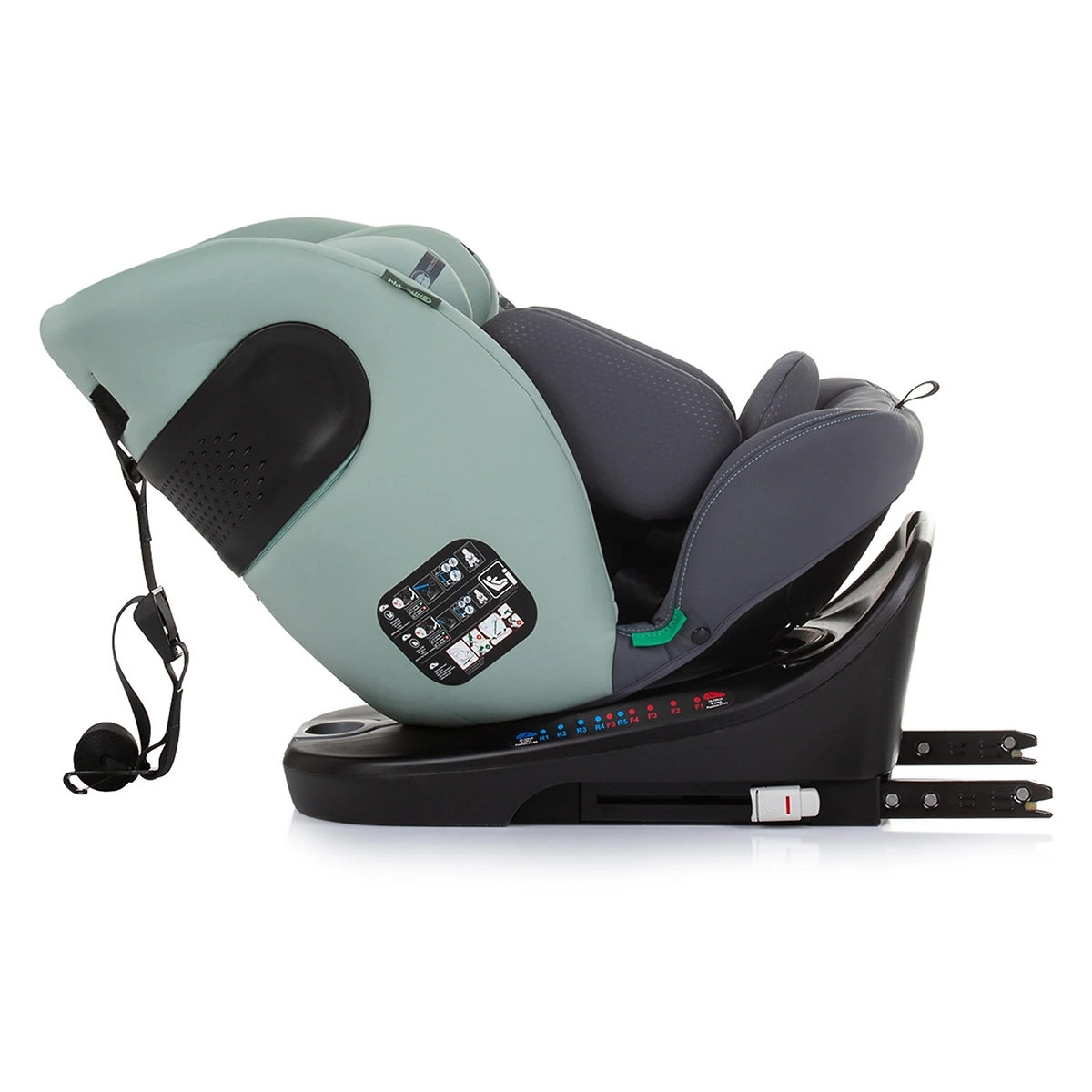 Scaun auto Chipolino Motion I-Size 40-150 cm pastel green cu sistem Isofix [9]