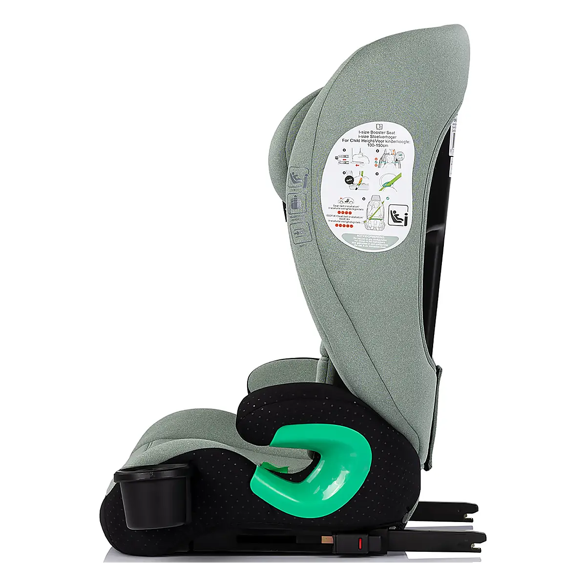 Scaun auto Chipolino Patrol I-Size 100-150 cm cu sistem Isofix, Matcha 12 ani [4]