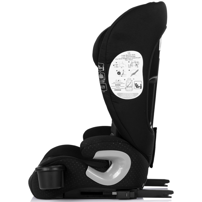 Scaun auto Chipolino Patrol I-Size 100-150 cm cu sistem Isofix, Noir [4]