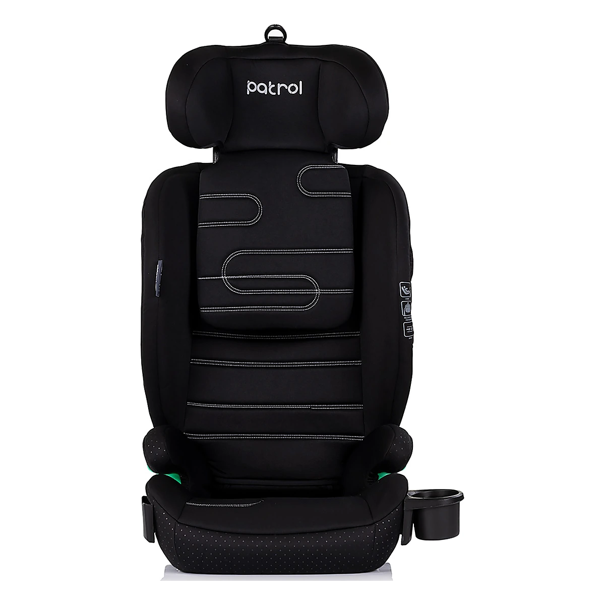 Scaun auto Chipolino Patrol I-Size 100-150 cm cu sistem Isofix, Noir 12 ani [3]