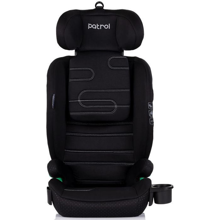 Scaun auto Chipolino Patrol I-Size 100-150 cm cu sistem Isofix, Noir [3]