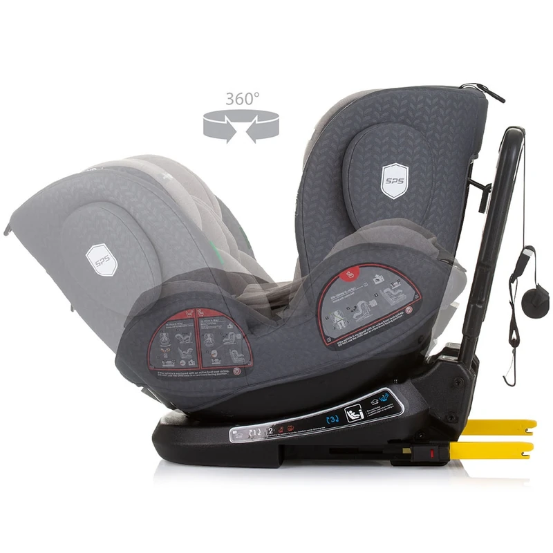 Scaun auto Chipolino Peak Isofix Granite [6]