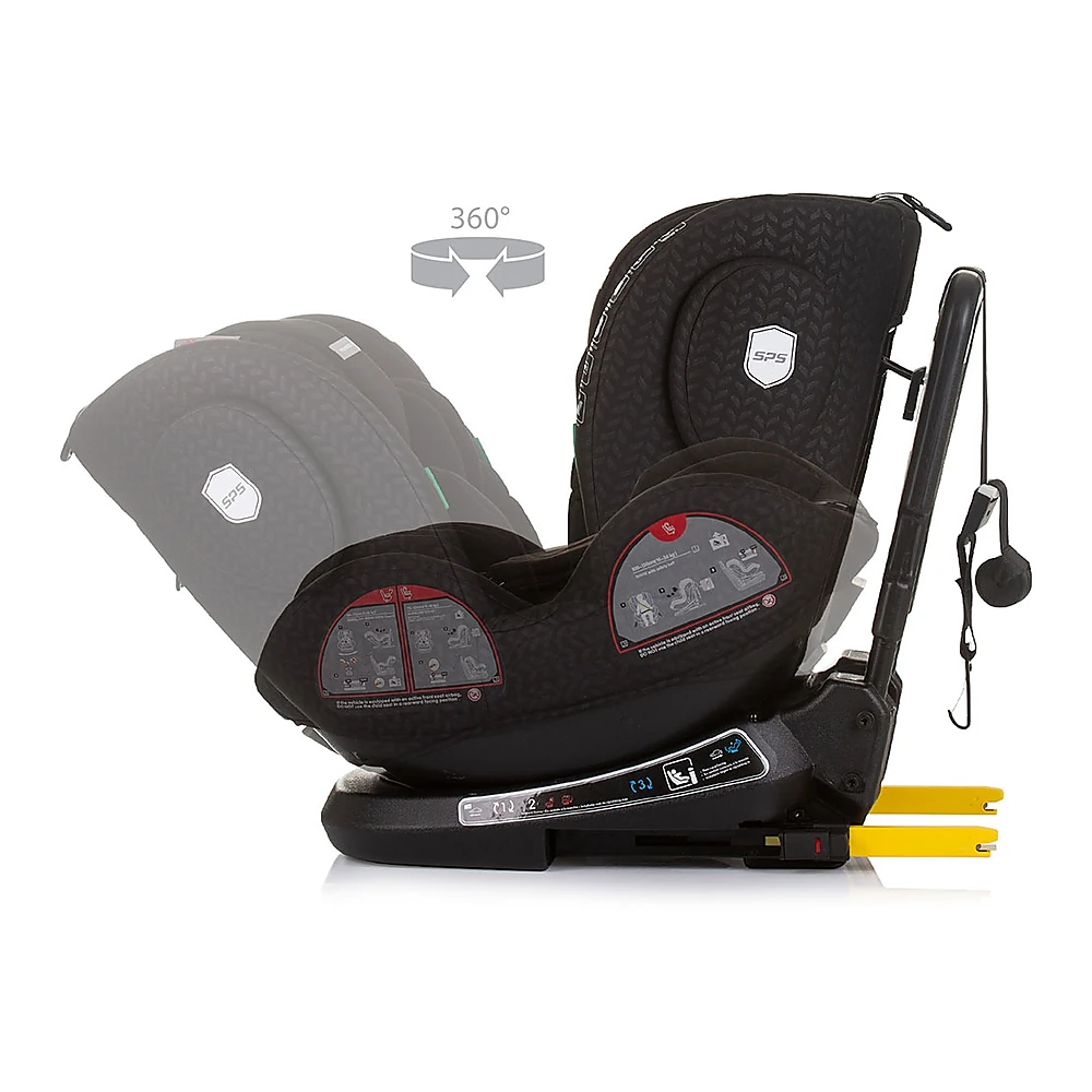 Scaun auto Chipolino Peak Isofix Obsidian [6]