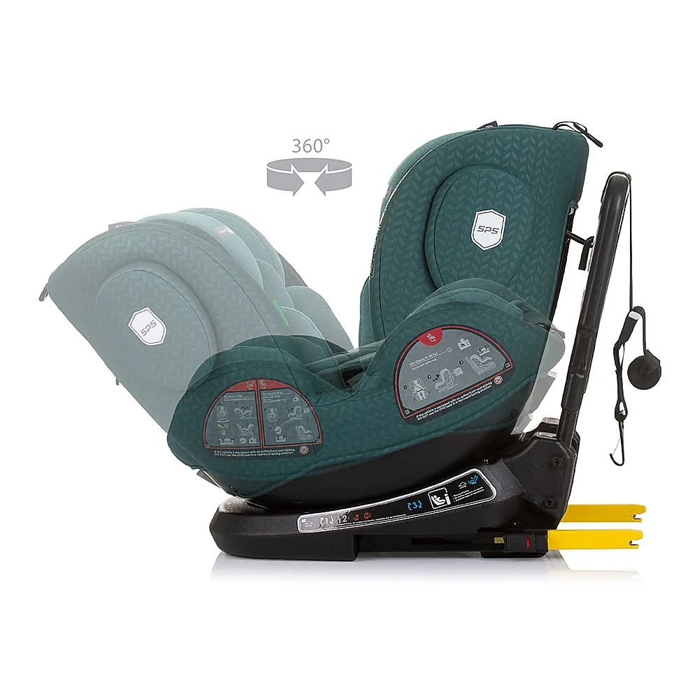Scaun auto Chipolino Peak Isofix Pastel green [6]