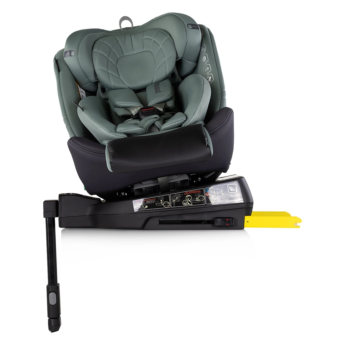 Scaun auto Chipolino Premium I-Size 40-150 cm cu sistem Isofix, Basil [6]