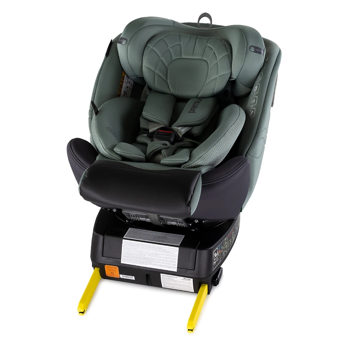 Scaun auto Chipolino Premium I-Size 40-150 cm cu sistem Isofix, Basil [10]