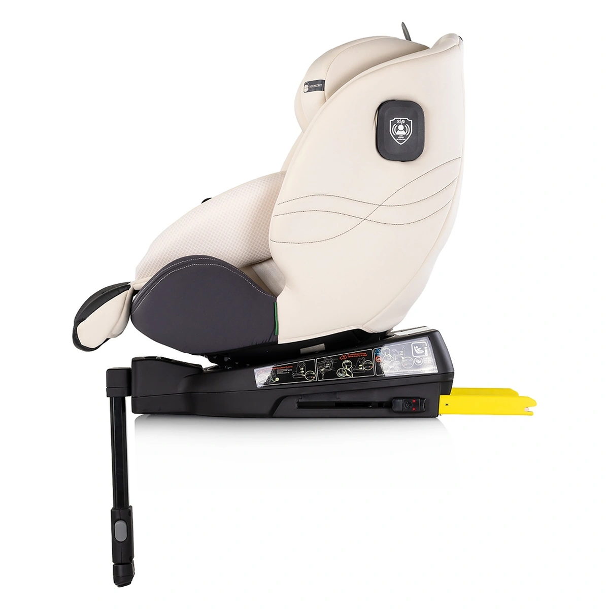Scaun auto Chipolino Premium I-Size 40-150 cm cu sistem Isofix, Biscotta - Bej [4]