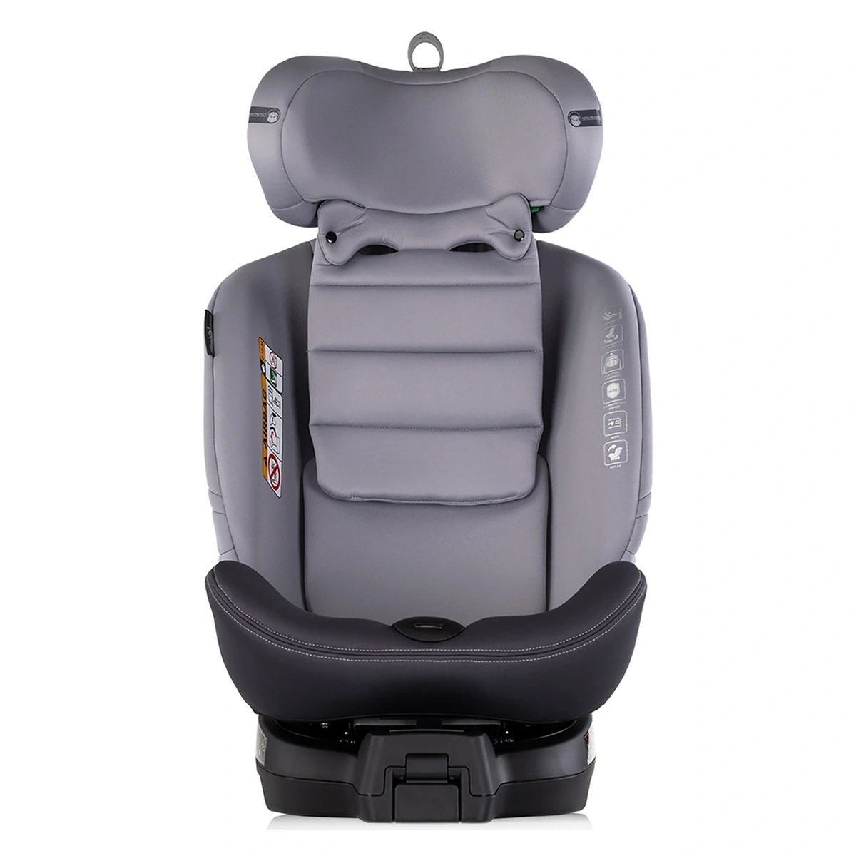 Scaun auto Chipolino Premium I-Size 40-150 cm cu sistem Isofix, Cloud - Gri [9]