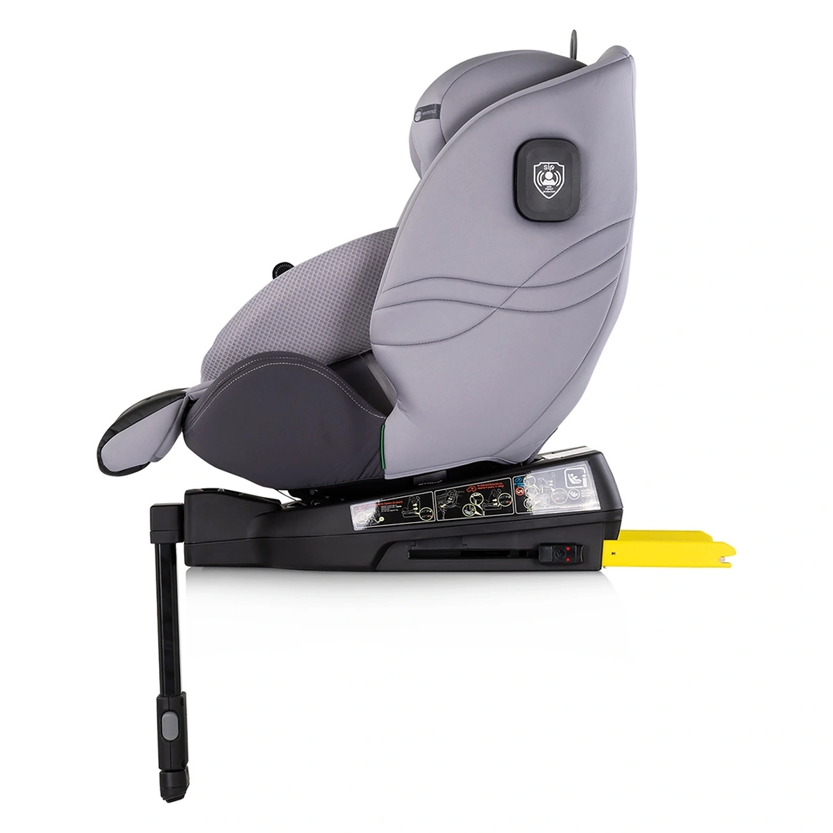 Scaun auto Chipolino Premium I-Size 40-150 cm cu sistem Isofix, Cloud - Gri [4]