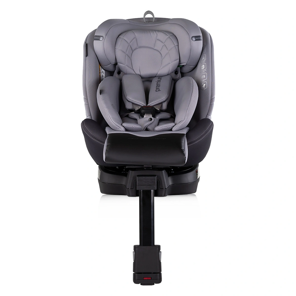 Scaun auto Chipolino Premium I-Size 40-150 cm cu sistem Isofix, Cloud - Gri [3]